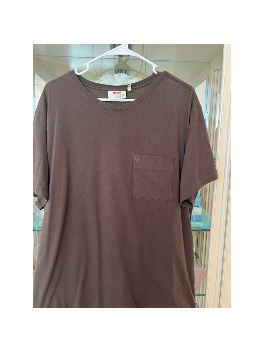 Men's Fjallraven Brown Short Sleeve Tee XXL